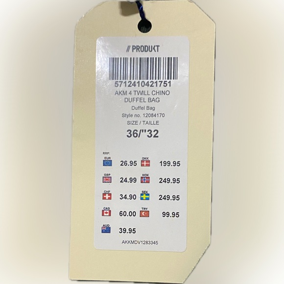 PRODUKT - men’s green chino pant NWT - Picture 5 of 6